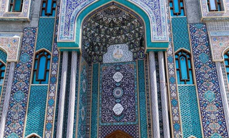 مسجد بر ایرانیان دبی Iranian Mosque Bur Dubai